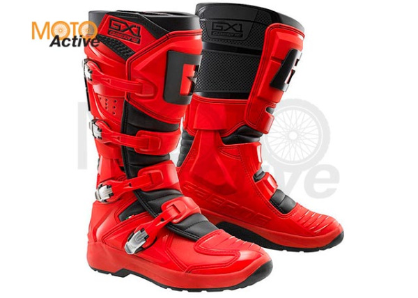 Кроссовые мотоботы Gaerne GX-1 Evo (красно-черные)